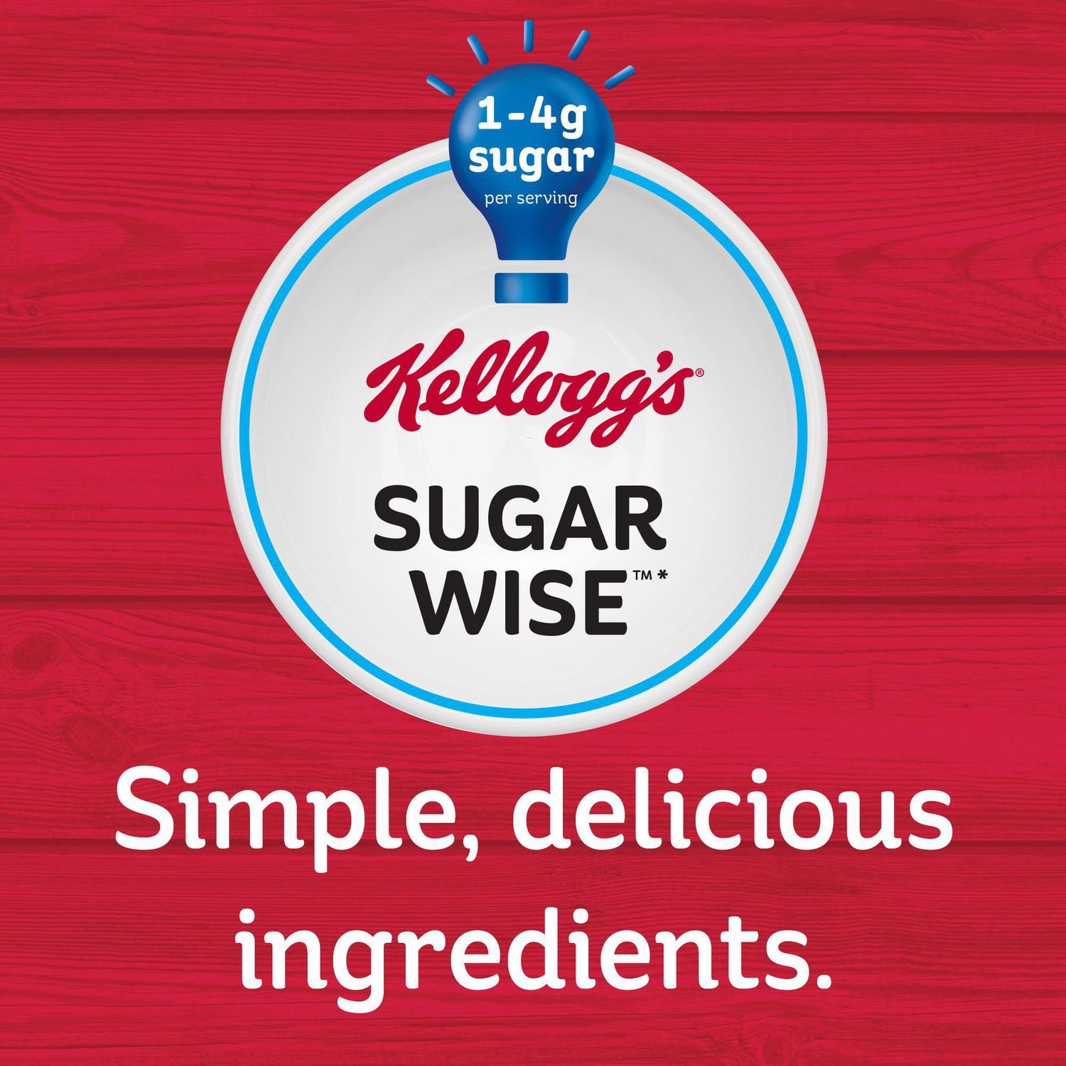 Kellogg's Corn Flakes Cereal, 680g / 23.98oz - Simply Delicious Ingredients Label